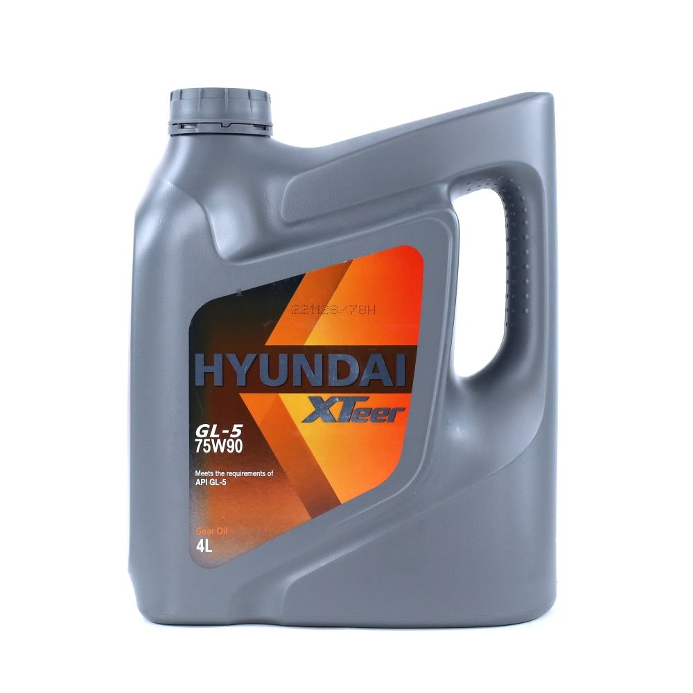 Масло HYUNDAI XTeer трансмиссионное 75W90 Gear Oil 5 GL 5 4 л купить