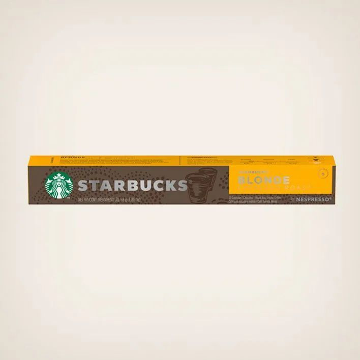 Starbucks Кофе в капсулах Blonde Espresso Roast 10 шт купить с