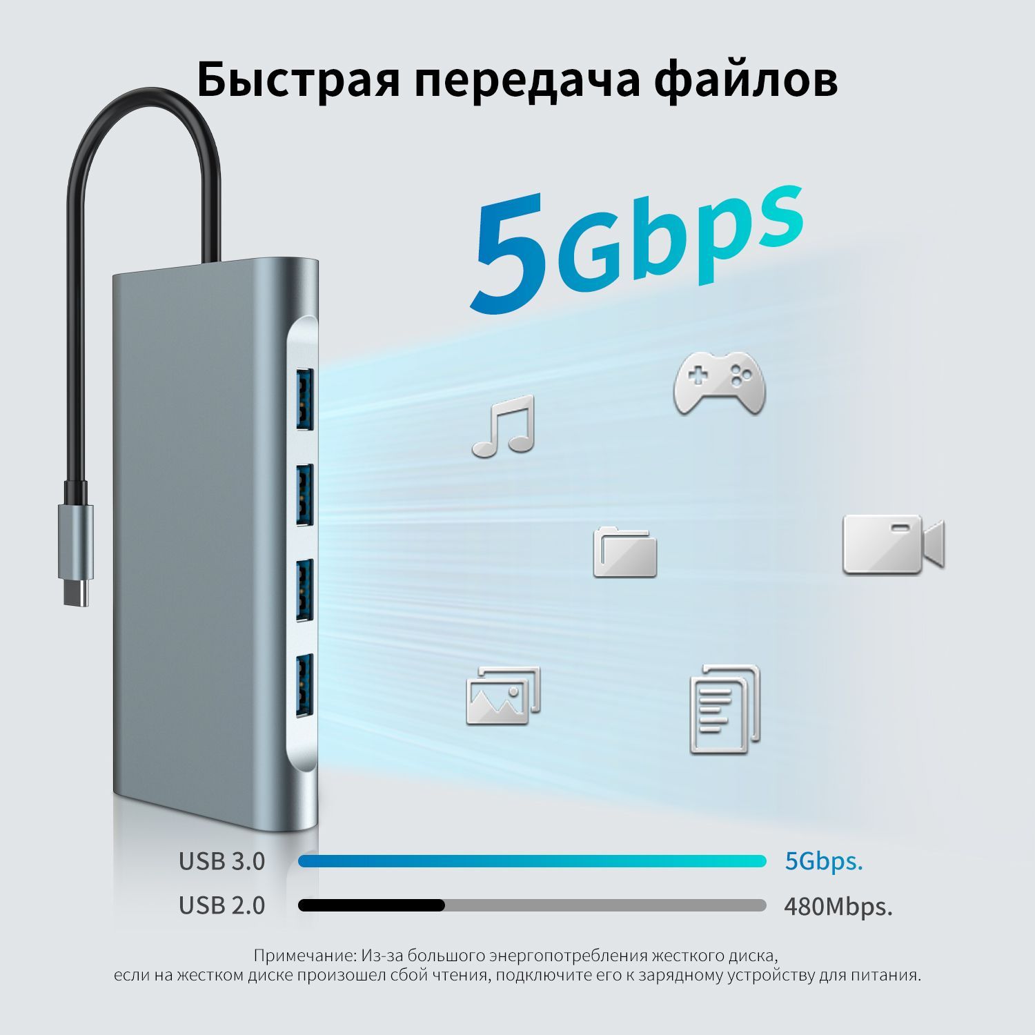 Usb Usb Hub K Hdmi Type C Usb