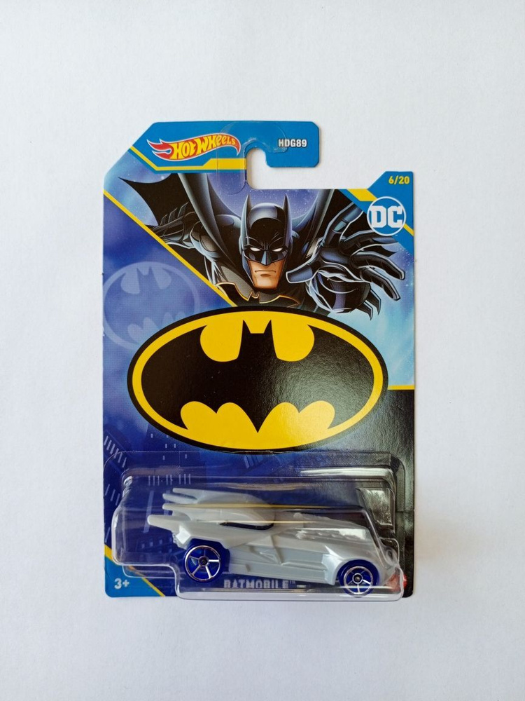 Hot Wheels Dc Batman Batmobile Hlk