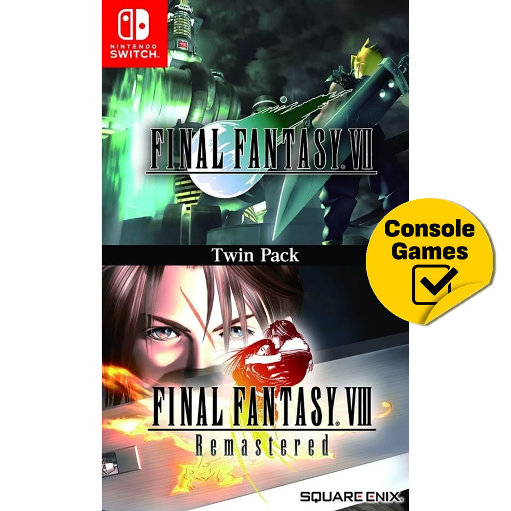 Final Fantasy Vii Final Fantasy Viii Remastered Twin Pack