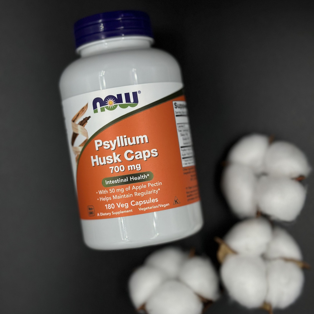 Now Psyllium Husk Mg Caps