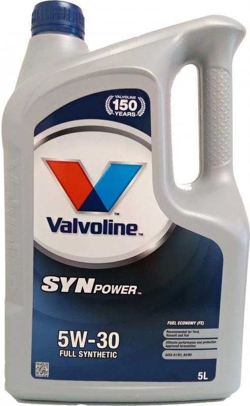 Масло моторное Valvoline SYNPOWER FE 5W 30 Синтетическое купить в