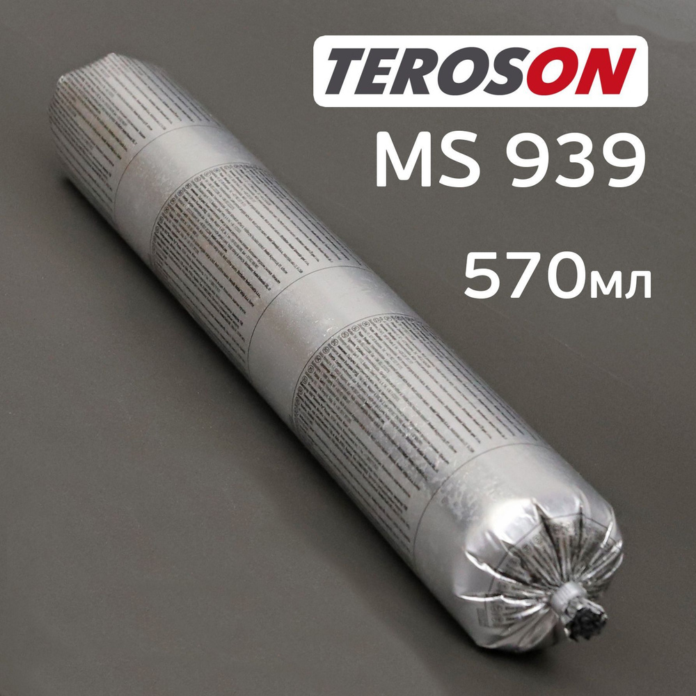 Teroson MS 939 Конструкционный клей герметик черный 570 мл купить