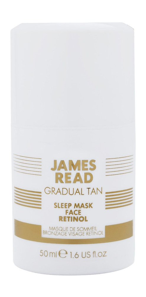 Ночная маска автозагар для лица с ретинолом James Read Gradual Tan