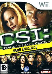 Игра CSI: Crime Scene Investigation: Hard Evidence (Nintendo Wii, Английская версия)  #1