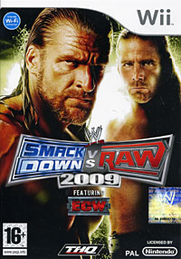 Игра WWE SmackDown vs. Raw 2009 (Nintendo Wii, Английская версия) #1
