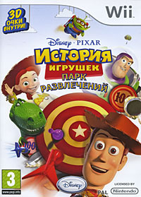 Видеоигра. Disney. PIXAR. История игрушек: Парк развлечений (2009, для Nintendo Wii, русская версия) #1