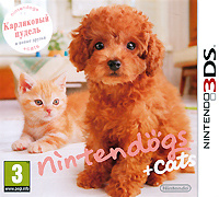 Игра Nintendogs + Cats. Карликовый пудель и новые друзья (Nintendo 3DS, Русская версия)  #1