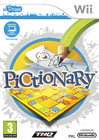 Wii Pictionary. Видеоигра (Wii , для uDraw) для игры требуется планшет Wii uDraw  #1