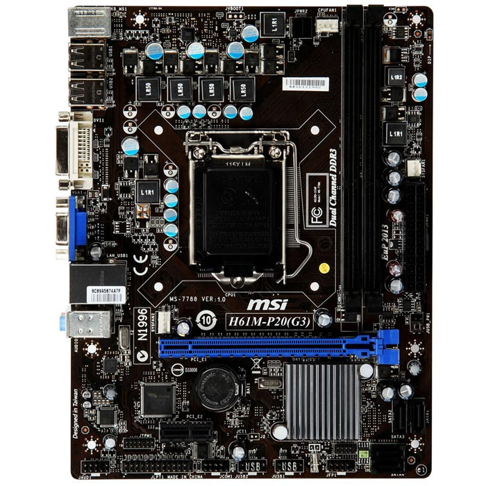 Материнская плата MRH61M-P20_G3 купить по низкой цене с доставкой и ...