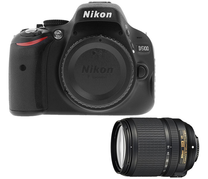 Фотоаппарат Nikon D5100 Kit DX18-140 VR, Black #1