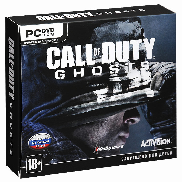 Call of Duty. Ghosts. Видеоигра для РС (Jewel, русская версия) легендарная серия экшен-игр, 18+  #1