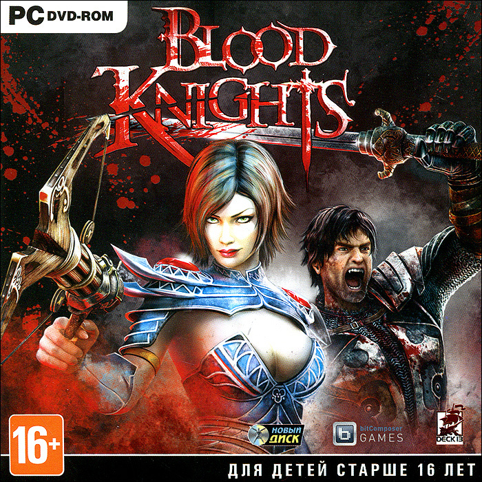 Видеоигра. Blood Knights (для Windows PC, DVD диск, jewel, русские субтитры) 16+, экшен  #1