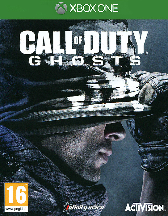 Call of Duty. Ghosts. Видеоигра (Xbox One, английская версия) легендарная серия экшен-игр, 18+  #1
