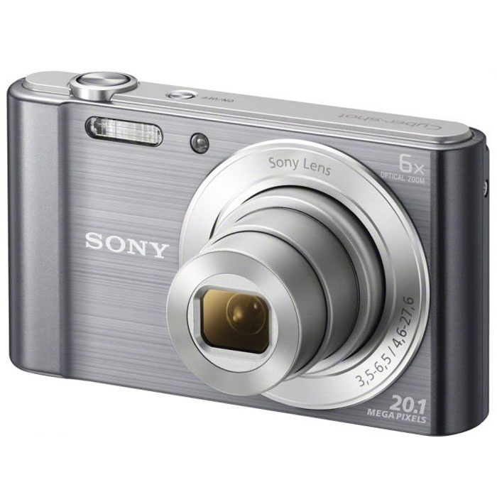 Sony Компактный фотоаппарат Sony Cyber-shot DSC-W810, светло-серый #1