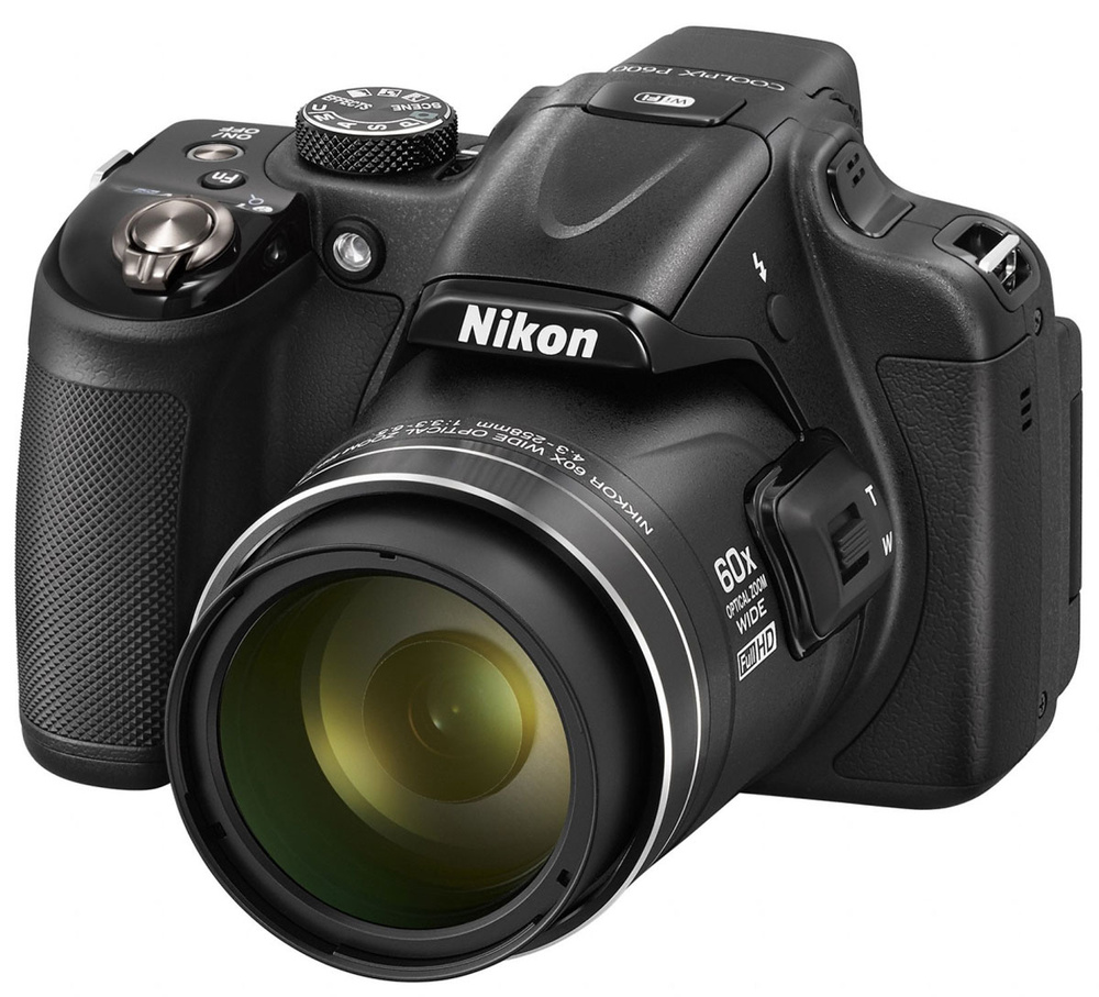 Компактный фотоаппарат Nikon Coolpix P600, черный #1