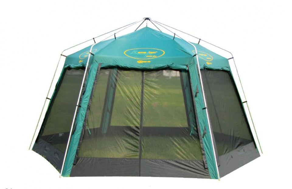 Тент-шатер Canadian Camper "Zodiac plus", цвет: зеленый #1
