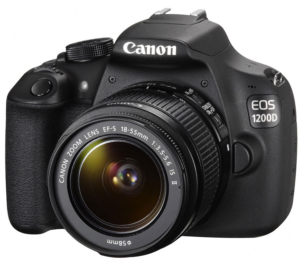 Canon EOS 1200D Kit 18-55 IS II, Black цифровая зеркальная фотокамера #1