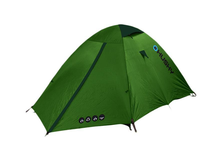 Палатка туристическая экстремальная Husky BRET 2, цвет: светло-зеленый  #1
