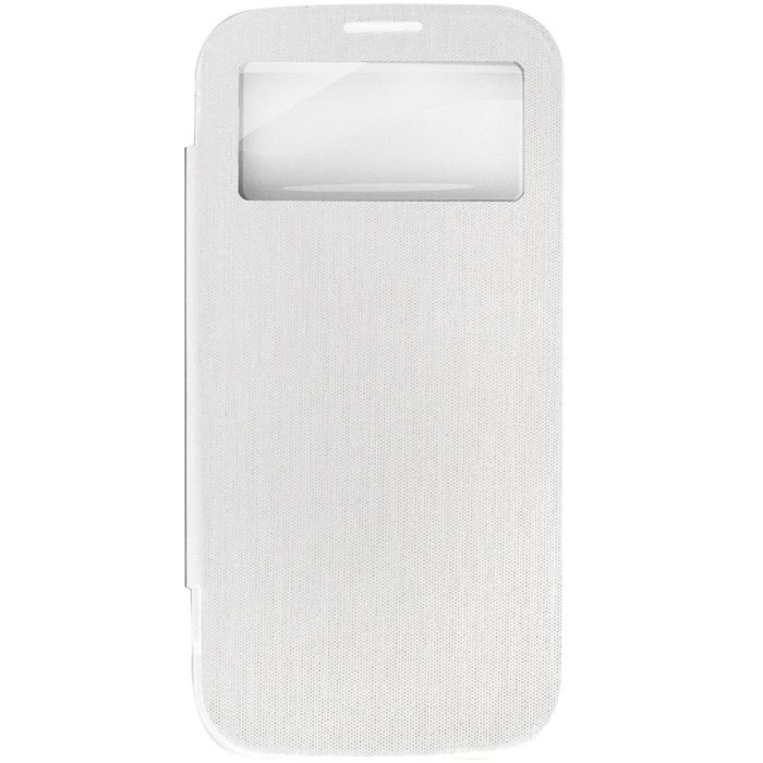 Чехол-аккумулятор EXEQ HelpinG-SF08, белый (Samsung Galaxy S4, 2600 мАч., Smart cover, флип-кейс)  #1