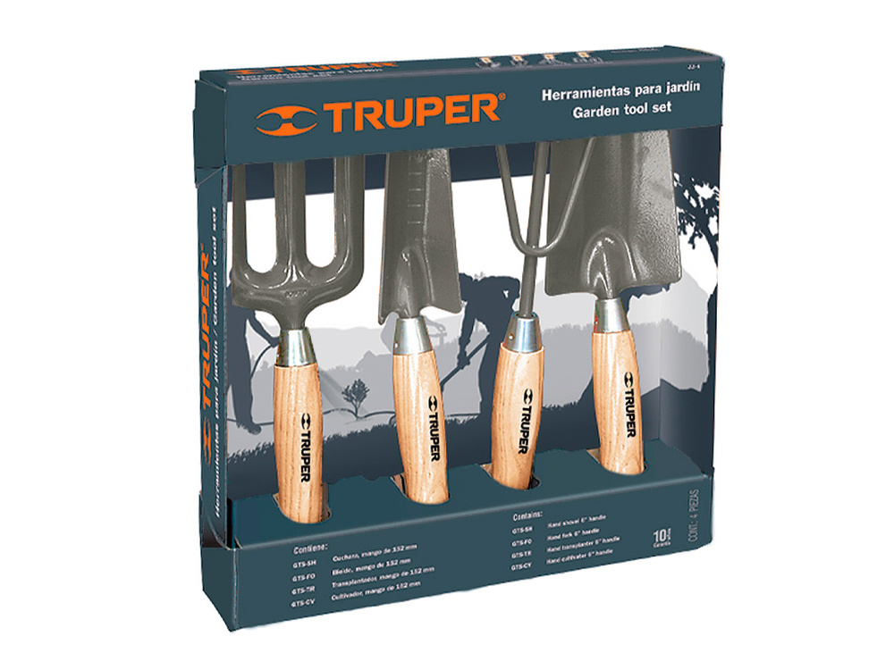 Набор садового инструмента Truper, 4 предмета #1