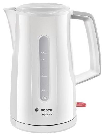 Электрический чайник Bosch TWK3A01, 1,7л, мощность 2400Вт, пластиковый корпус  #1