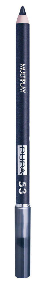 PUPA Карандаш для век с аппликатором "Multiplay Eye Pencil" тон 53 Полночный синий  #1