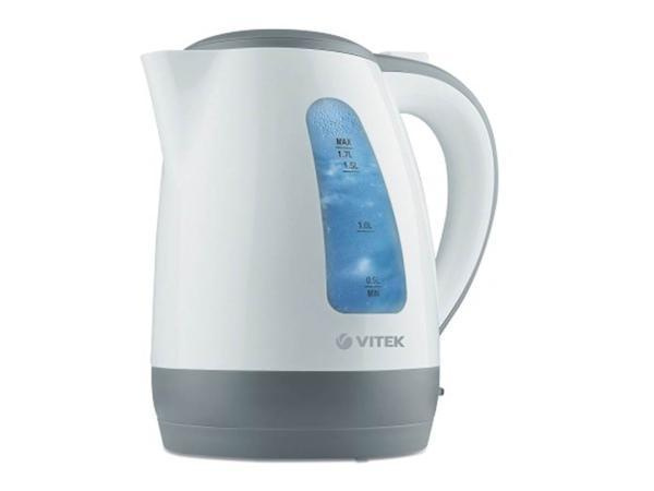 VITEK Электрический чайник Vitek VT-7017(W) White Gray, белый, серый #1