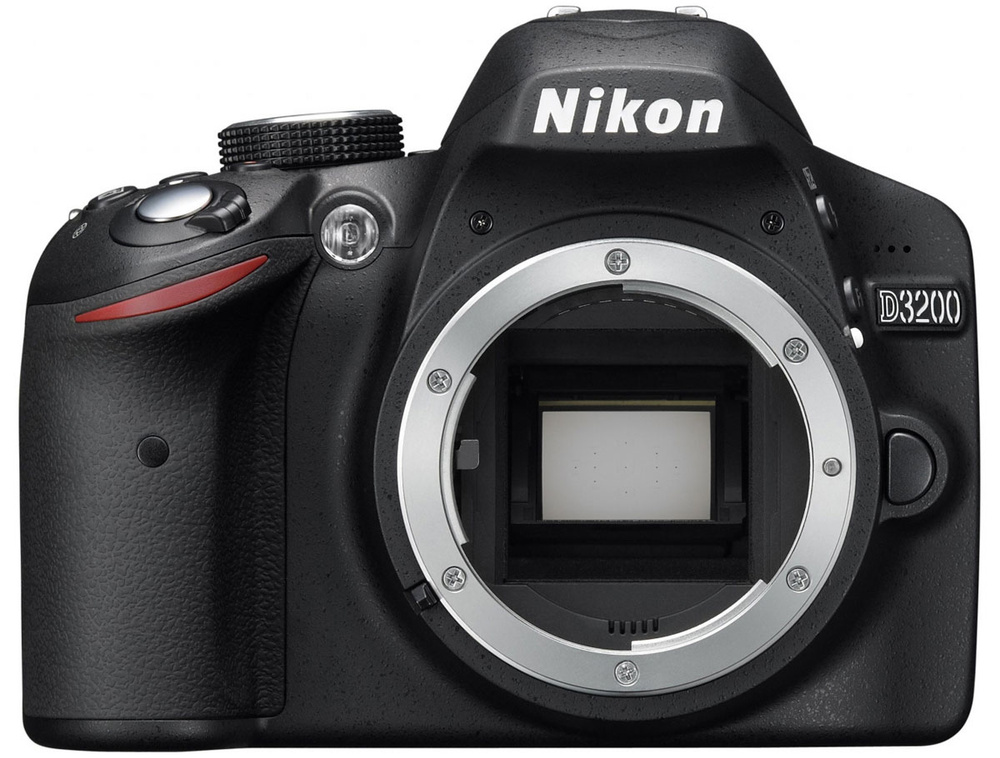 Nikon Компактный фотоаппарат D3200 Body (без объектива), черный  #1