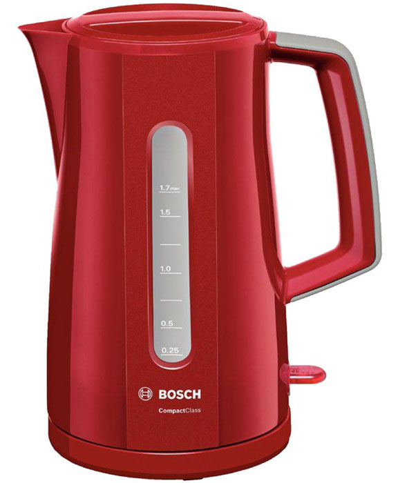 Bosch Электрический чайник TWK3A014, красный, серый #1