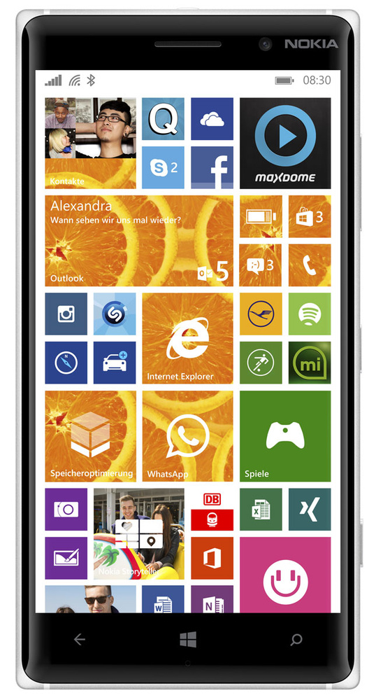 Мобильный телефон Lumia 830, оранжевый #1