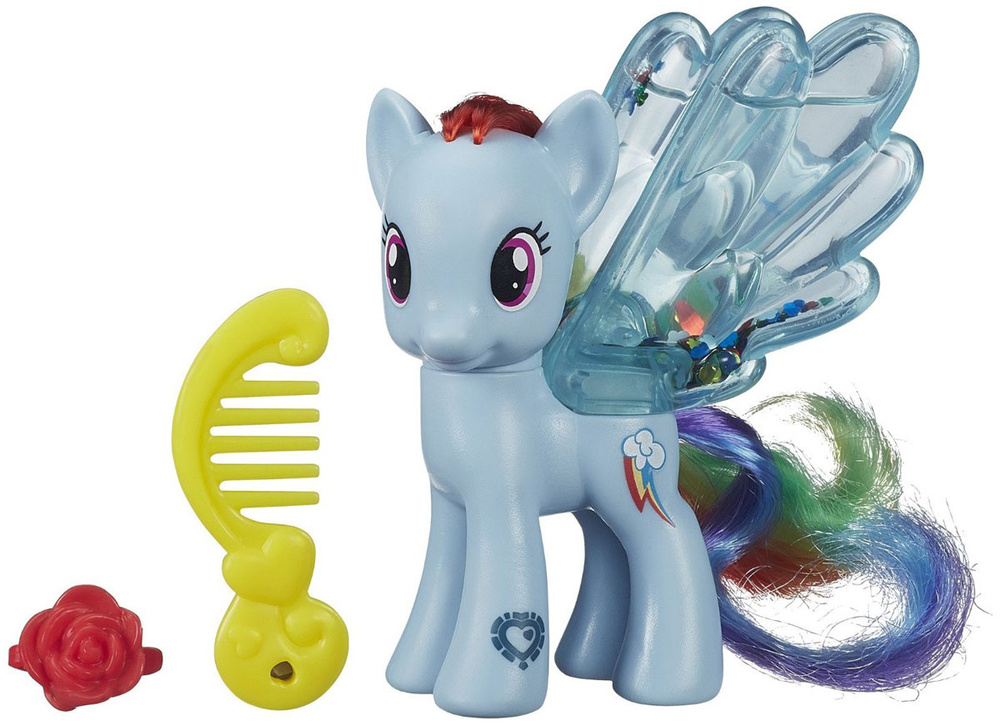 My Little Pony Фигурка Water Cuties Rainbow Dash #1