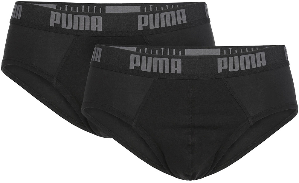 Комплект трусов слипы PUMA Basic Brief 2P, 2 шт #1