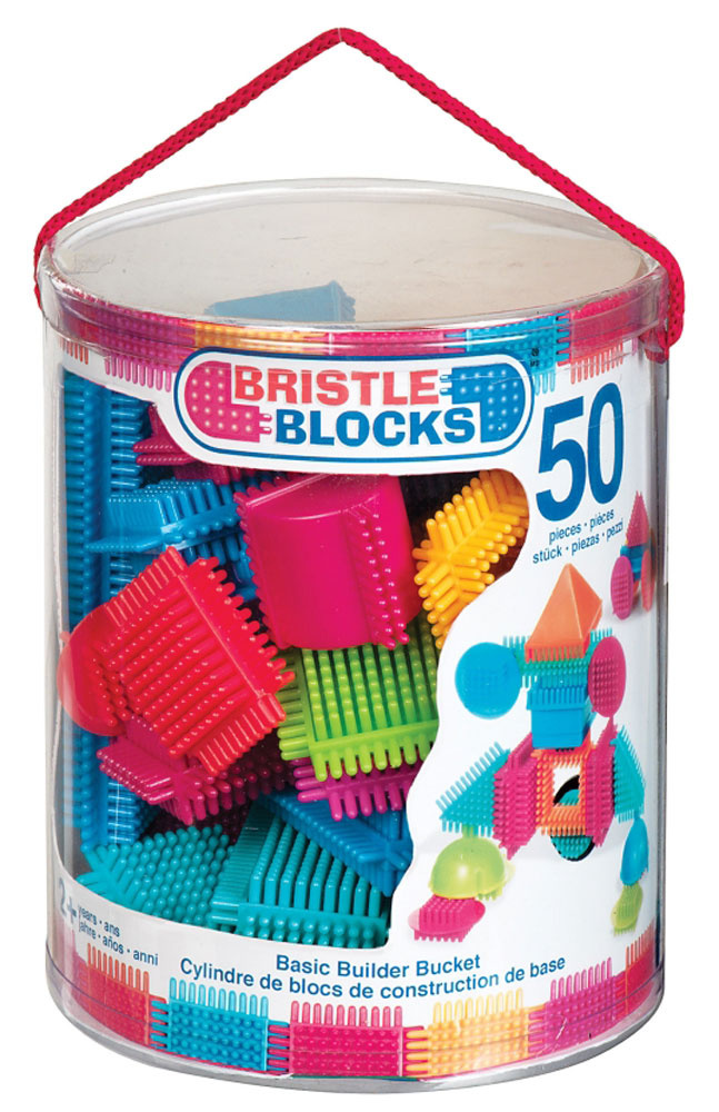 Конструктор игольчатый Bristle Blocks,50 деталей #1