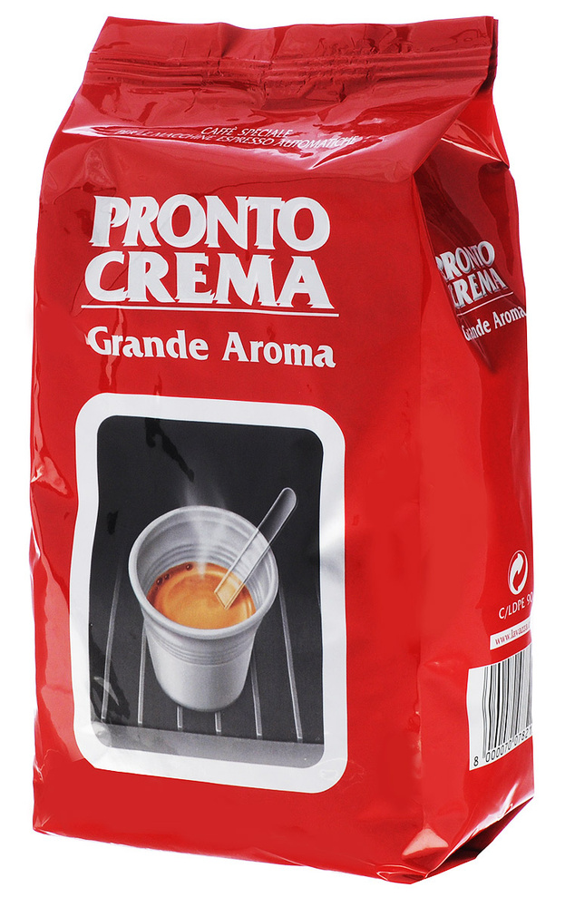 Кофе в зернах Lavazza Pronto Crema Grande Aroma, арабика, робуста, 1 кг #1