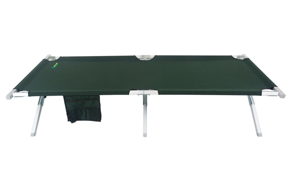 Кровать складная Canadian Camper "CC-FB02AL", цвет: зеленый #1