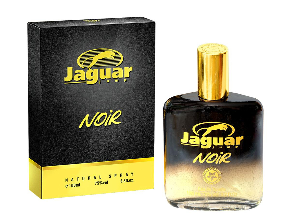 Духи Jaguar Jump / Noir, Ноир, 100 мл, мужская туалетная вода 100 мл #1