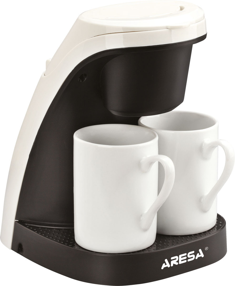 ARESA Кофеварка капельная Aresa AR-1602 кофеварка, черный, белый  #1