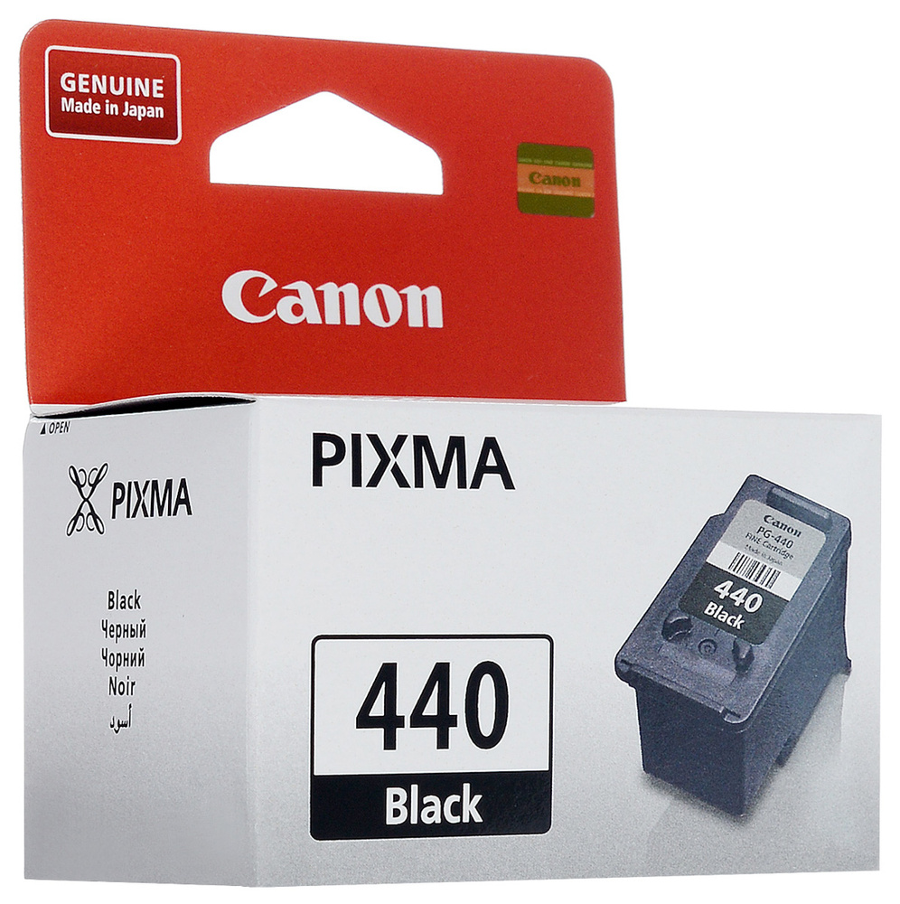 Картридж CANON PG-440, черный (Black), оригинальный, стандартный, для струйного принтера (5219B001)  #1