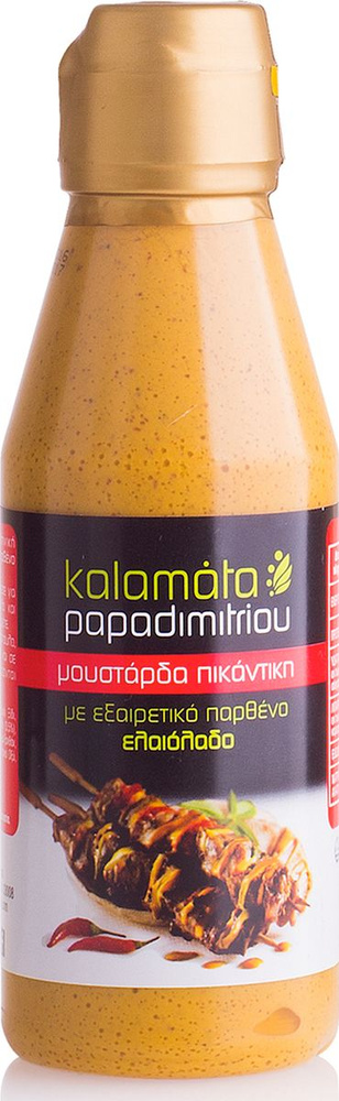 Papadimitriou горчица острая с оливковым маслом , 300 г #1