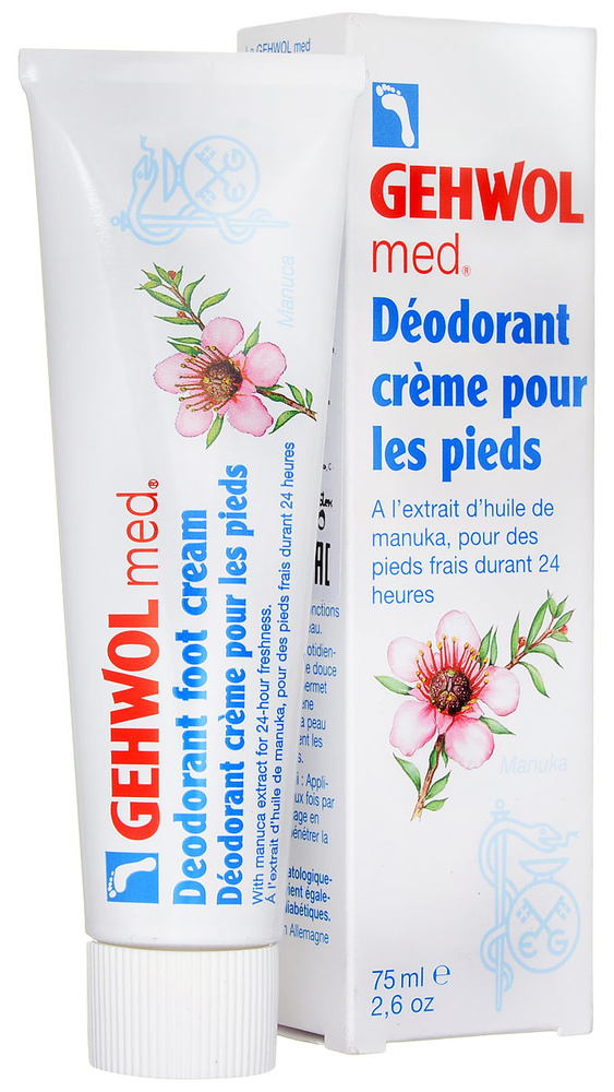 Gehwol Med Deodorant foot cream - Крем-дезодорант для ног 75 мл #1