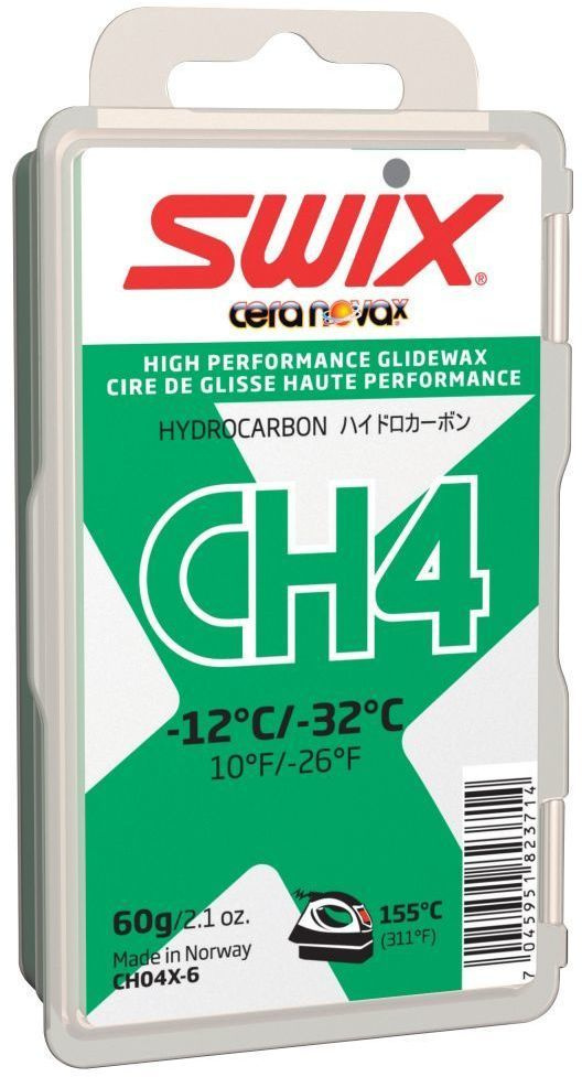 Мазь скольжения Swix "CH4X Green -12C / -32C", 60 г #1