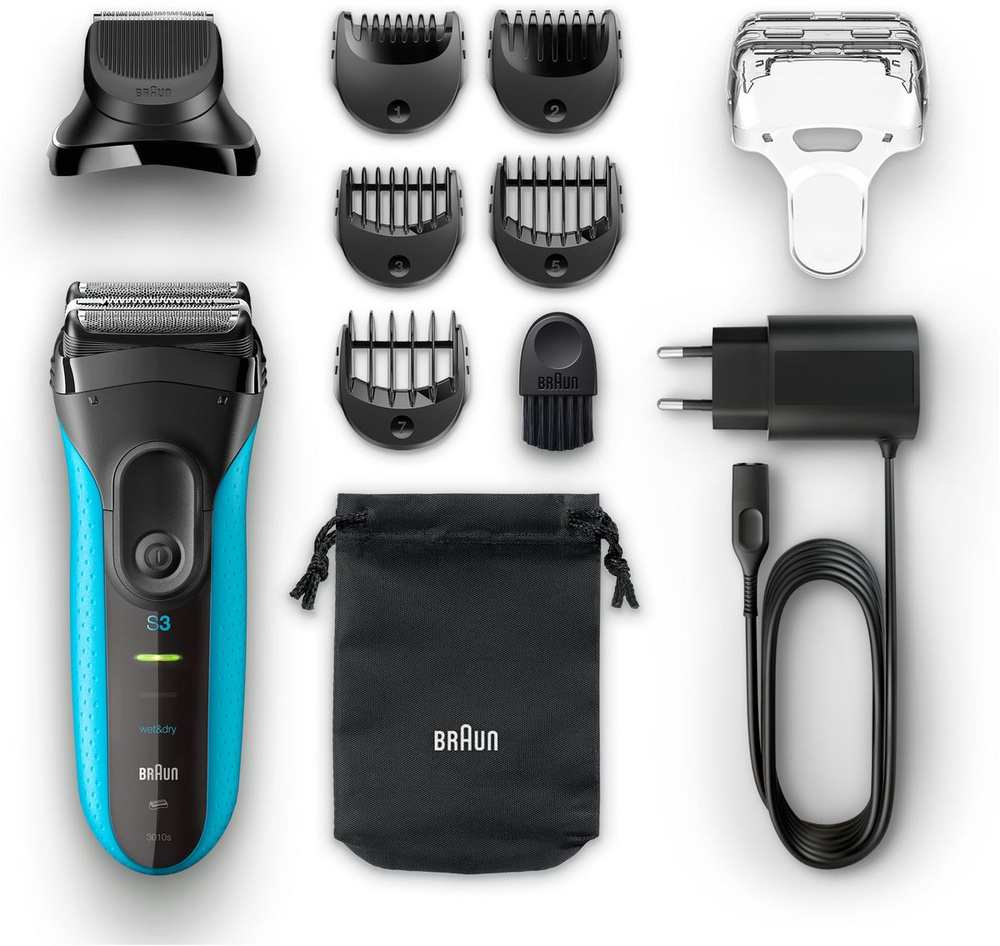 Бритва для мужчин электрическая Braun Series 3 Shave&Style 3010BT #1