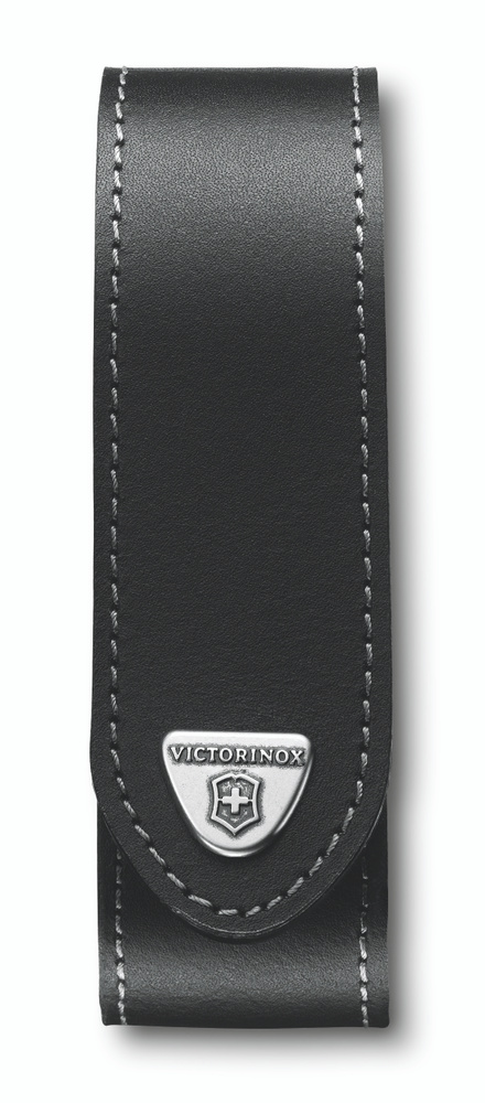 Чехол кожаный Victorinox, чёрный, для RangerGrip 130 мм, на липучке #1