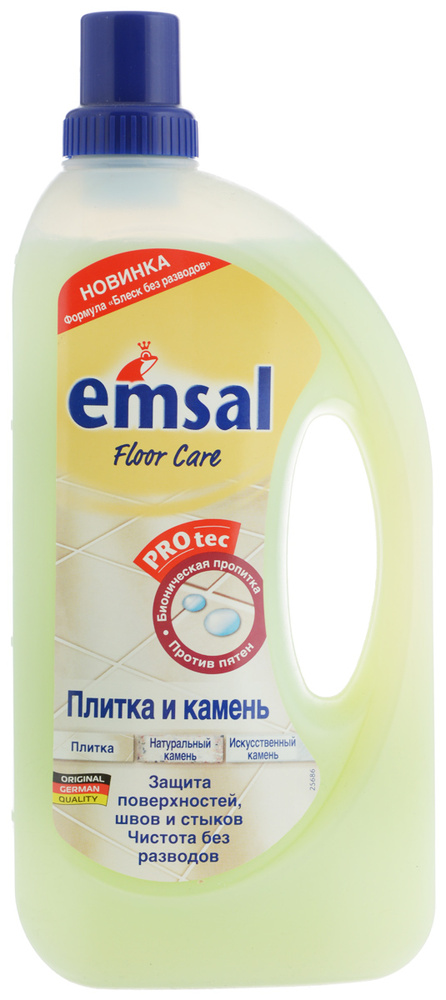 Средство по уходу за полами из плитки и камня "Emsal", 1 л #1