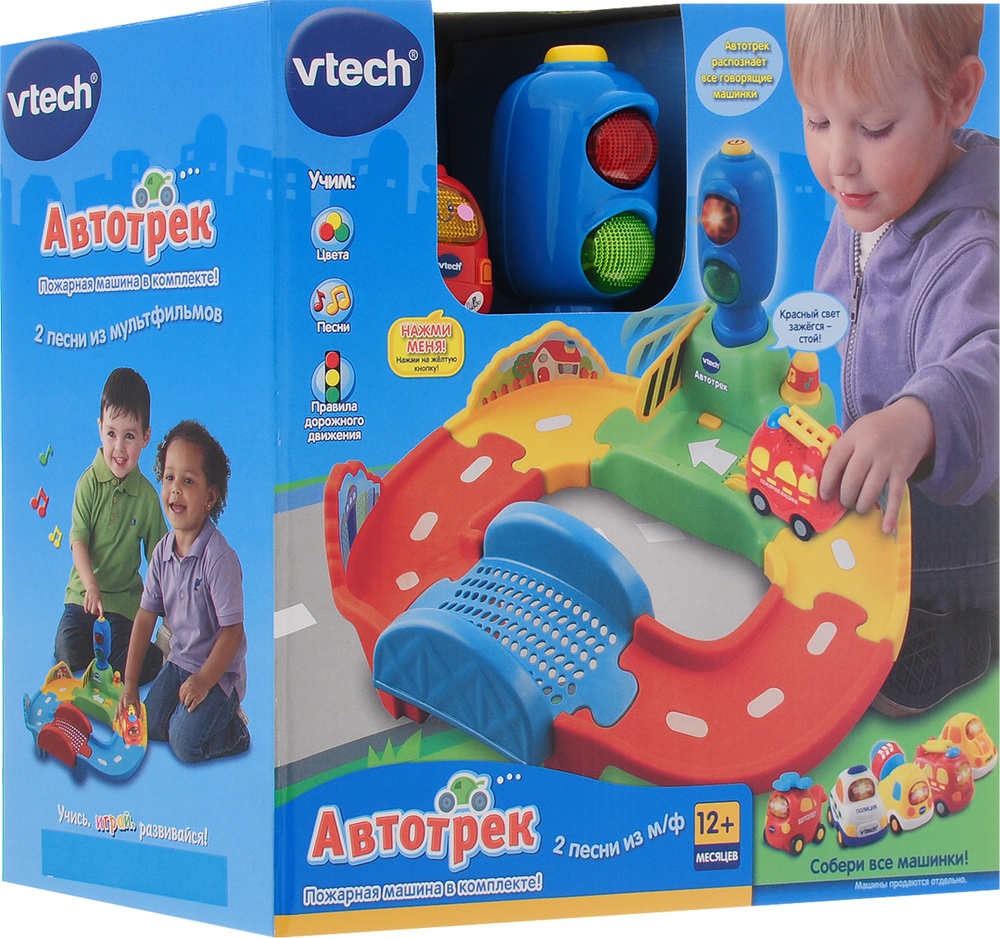 Развивающий Vtech Автотрек (свет, звук) 80-127826 #1