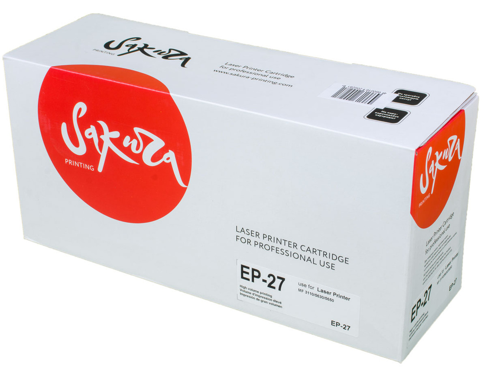 Картридж лазерный Sakura EP-27 для Canon LBP 3200/MF5630/5650/3110/5730/5750/5770, черный  #1