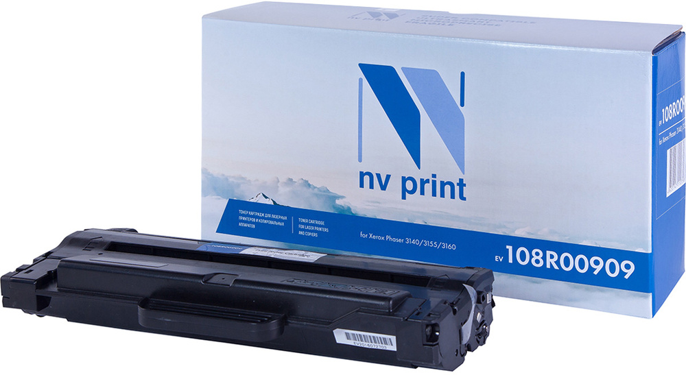 Картридж лазерный NV Print 108R00909 для Phaser 3140/3155/3160, черный #1