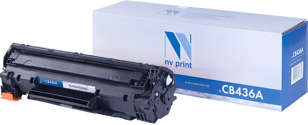 Картридж лазерный NV Print CB436A HP LaserJet P1505/M1120mfp/M1522MFP, черный #1